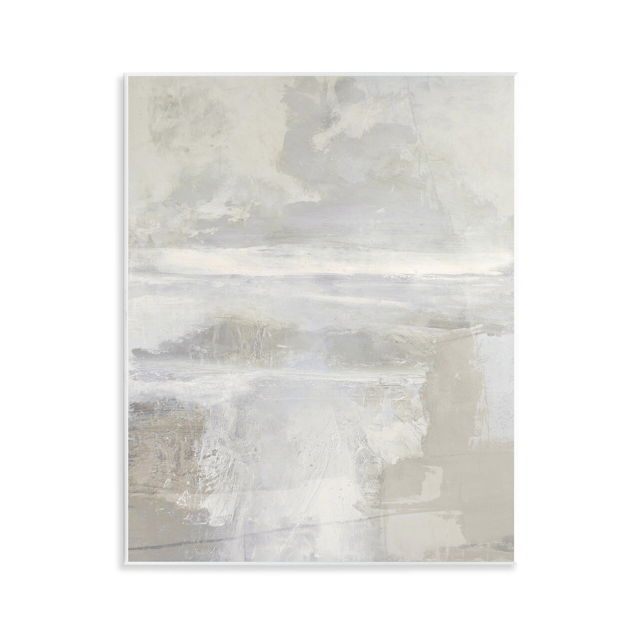Stupell Industries Muted Beige & Grey Wall Plaque Design by Rachel Springer